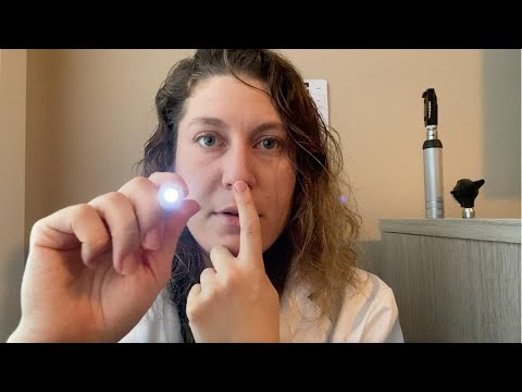Super Realistic Cranial Nerve Exam | ASMR Sleep Study Assessment and Mask Fitting [Ft. Nurse Jeremy]