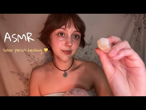 ASMR energy healing | solar plexus re-balancing 🔆✨