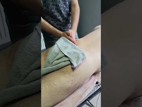 Techniques that help relieve back muscle pain after exercise #satisfying #relaxing #asmr #shorts