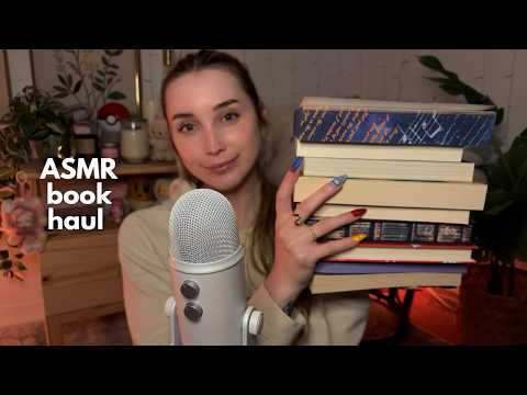 ASMR Book Haul! (new books, publisher mail, whispered)