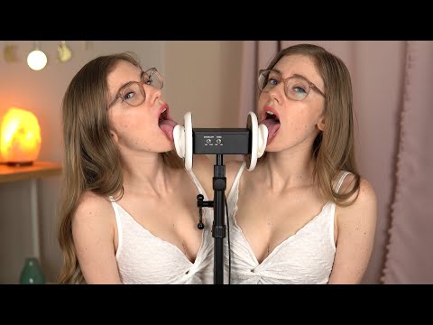 ASMR * Ear Licking ALL My Lipstick OFF *