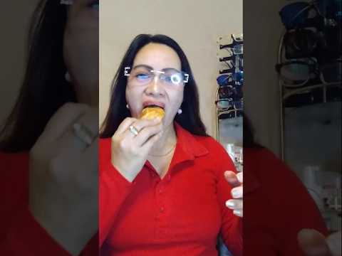 EATING BREAD ONE TIME BITE# #everyone #mukbang #shortsfeed #bread #onebite #crazy
