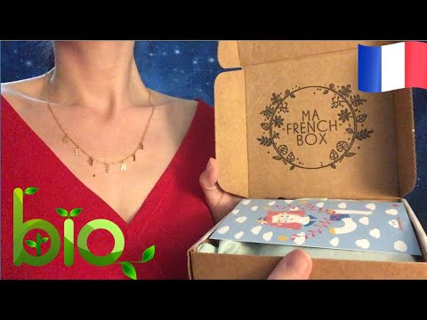 ASMR * Unboxing Mafrenchbox * produits français et naturels