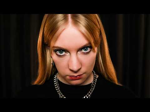 ASMR What Are You Staring At? (Creepy, Kubrick Stare, Ear to Ear Triggers)