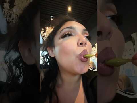 EDAMAME SPICY ASMR | eating spicy edame sale salt chili flames sounds #edamame