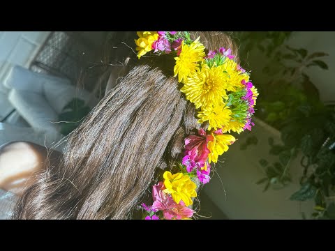 Hair & Makeup | ASMR | Hair Styling - Hair Decorating Hair Fixing - Finishing Touches - Soft Spoken