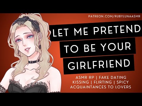 Flirty Popular Girl Pretends To Be Your Girlfriend [ASMR RP] [Fake Dating] [A Bit Spicy🌶️] [Kissing]