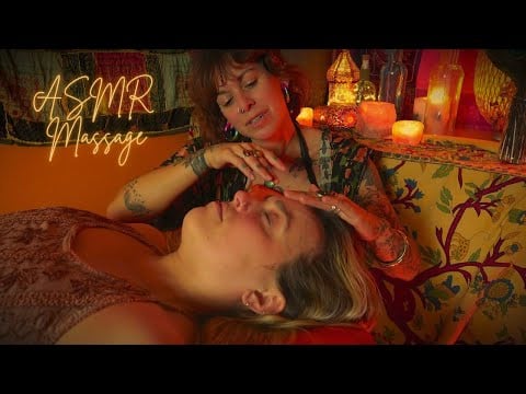 Guided Meditation ASMR Relaxation | Gentle whispering sounds for sleep | LIGHT TOUCH MASSAGE THERAPY