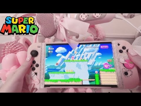 【ASMR】囁きマリオ実況🍄🌟難しすぎる(՞⸝⸝o̴̶̷̥᷅ ⌑ o̴̶̷̥᷅⸝⸝՞)