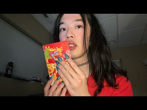 ASMR 1 hour of red triggers ❤️ (100 subscriber celebration!!)