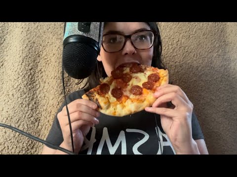 Let’s eat pizza together asmr
