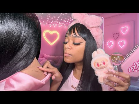 ASMR |💞Girl Who Is Secretly OBSESSED With You Pampers You While You Are Sick At Sleepover 