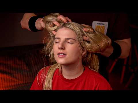 ASMR Intense Brain Reset 🧠 Fast Head, Scalp & Shoulder Massage (No Talking)