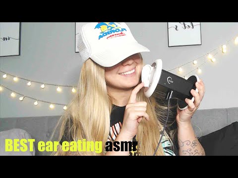BEST ear eating asmr, BEST ear licking asmr, BEST mouth sounds ASMR
