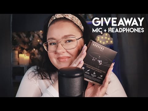 ASMR Dags att slappna av ♥ (Mic + Hörlurar GIVEAWAY)