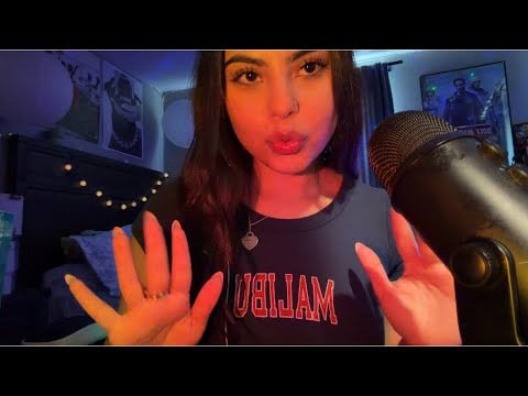Light Visuals ✨ Mouth Sounds ASMR (Minimal Talking) 