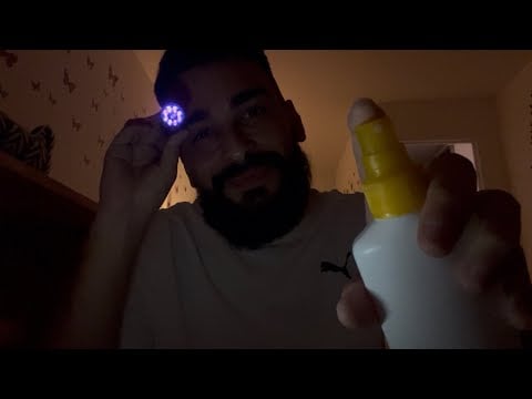 ASMR Test des 5 Sens 👨🏽‍⚕️