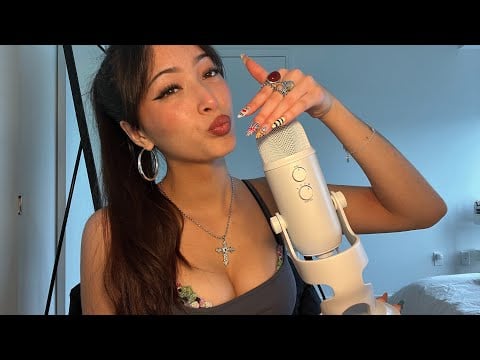ASMR Testing my NEW BlueYeti Mic🧸🤍