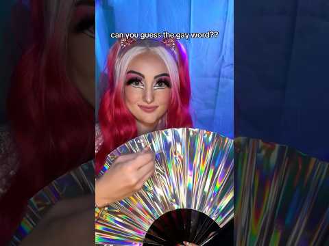 guess the gay word asmr 🏳‍🌈