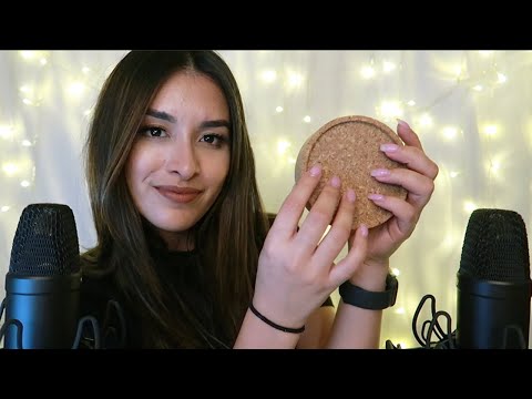 ASMR Cork Tapping w/ Long Nails