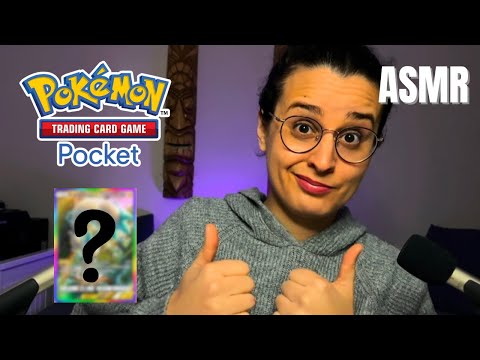 ASMR | OUVERTURE INCROYABLE BOOSTER POKÉMON TCG POCKET NOUVELLE EXTENSION ! (CHOC SPATIO-TEMPOREL)