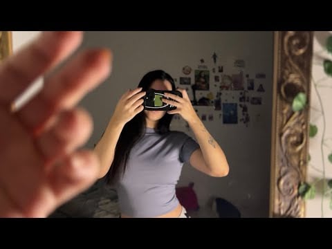 ASMR NO ESPELHO ✨