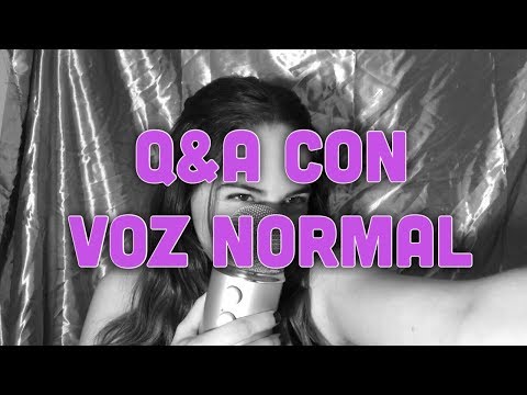 Q&A VOZ SIN ASMR CELEBRANDO LOS 200K !!!