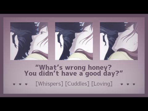 Cuddling after a long day [ASMR Girlfriend RP F4A] [Whispers] [Cuddles] [Loving]