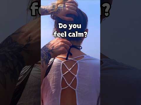 Light touch ASMR beach massage #asmrmassage #asmr #asmrsounds #realpersonasmr #relaxation #shorts