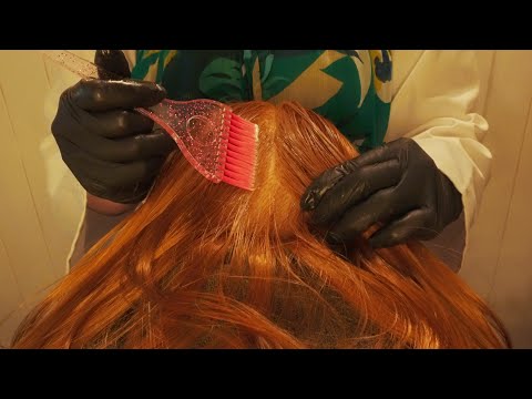 ASMR | Cosy Hair Salon Appointment | Hair Dye & Hair Wash | Soft Spoken | 'Unintentional'