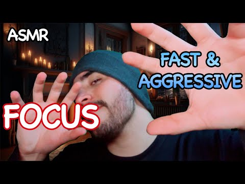 ASMR Fast & Aggressive (PERSONAL ATTENTION)