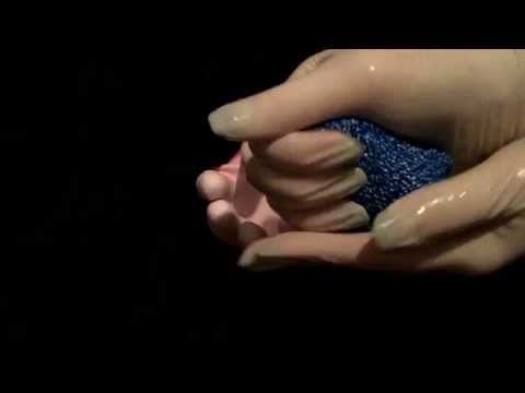 Latex gloved hands touching ......{{ ASMR }}