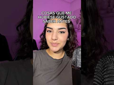 Cosas que me hubiese gustado saber antes 💬 #asmr #maquillaje #asmrespañol