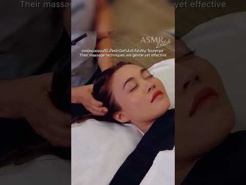 I got the most relaxing Oil Massage ASMR in Bangkok