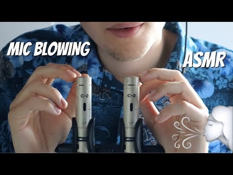 Microphone Blowing ASMR 🤨