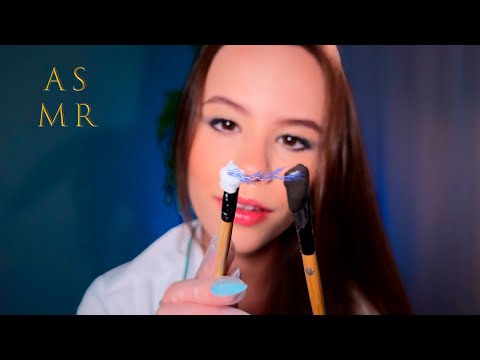 ASMR Me deixe examinar e cuidar da sua pele até você DORMIR (Dermatologista Roleplay)