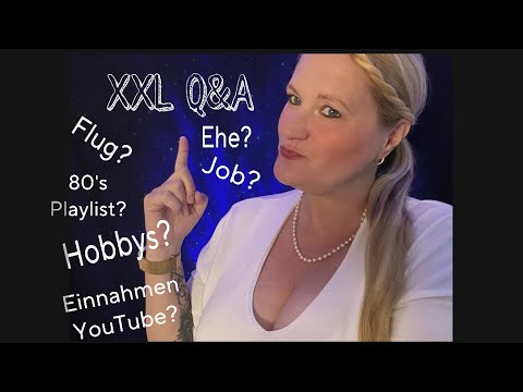 [ASMR] german  ⚠️ Entspannendes XXL Q&A Part I - Tingly Whispering • facts about me - get to know me