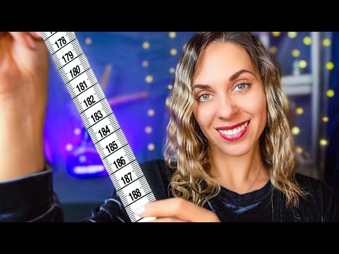 ASMR Measuring Your Face & Writing It Down Roleplay for SLEEP