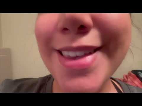 POV YOU'RE licking MY face ASMR *mouth sounds, skin sounds, close up, lens licking*