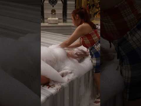 ASMR Intense Foam Turkish Hamam Spa✨ #relaxing #asmr #satisfying #tingles #sleep #asmrvideo #relax