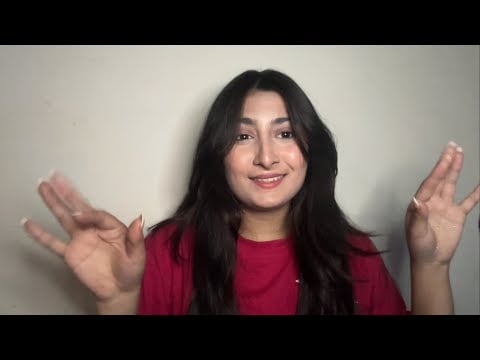 ASMR ||Tracing random objects and your FACE ✨ ft. Punjabi 