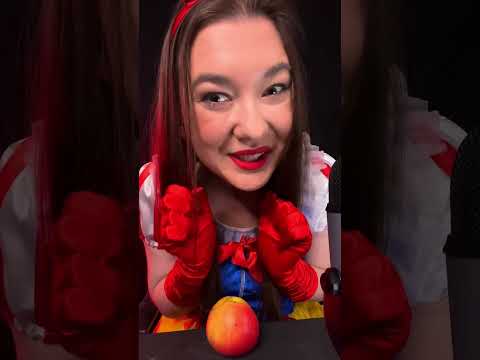 KRÓLEWNA ŚNIEŻKA  Snow WHITE ASMR po polsku 😂#shorts