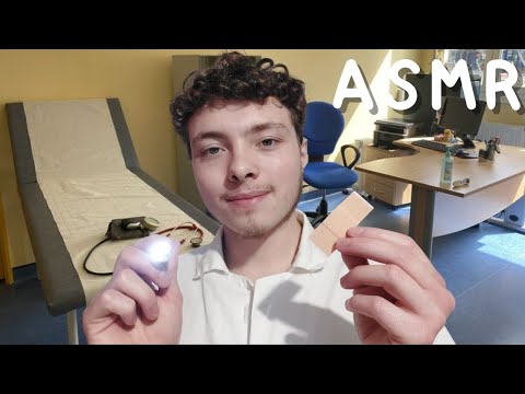 ASMR FR: Roleplay👨‍⚕️Infirmier scolaire👨‍⚕️(tu t'es battu)
