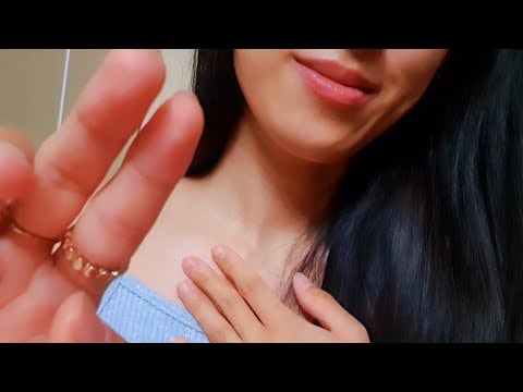ASMR Do You Need Soft Touch Today? ❤️ camera tapping, face touching, skin fabric scratching, sleep