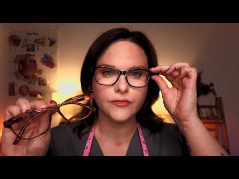 ASMR Glasses Fitting & Measuring | Choosing Your Perfect Frames