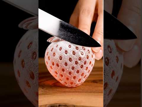ASMR Relaxing AI glass fruit slice