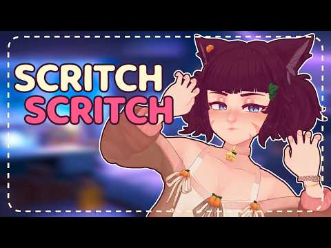 ꒰ASMR꒱ 🐾 Catgirl Scratches You Until You Sleep 💤