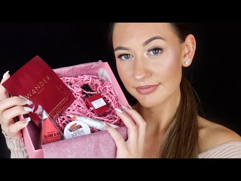 [ASMR] December Glossybox Unboxing🎄