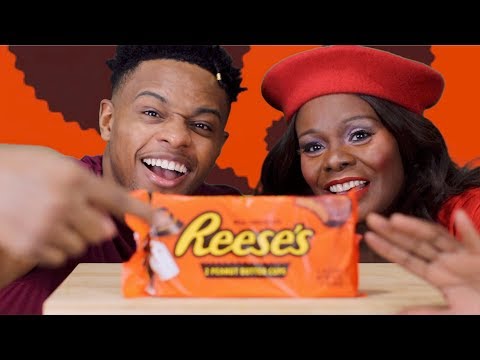 ASMR Eating Sounds The World Biggest Peanut Butter Cup | asmrthechew