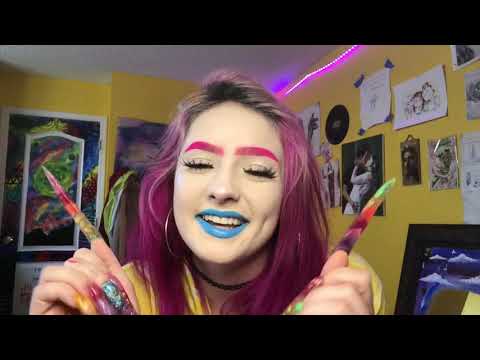ASMR WITH MY NAILS (TAPPING&TALKING)💅🏼✨